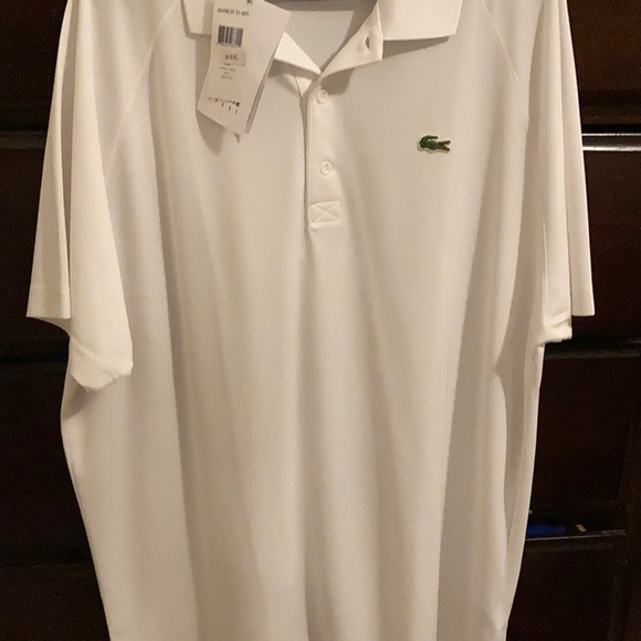 Lacoste Other - White Lacoste Sport short sleeve ultra dry